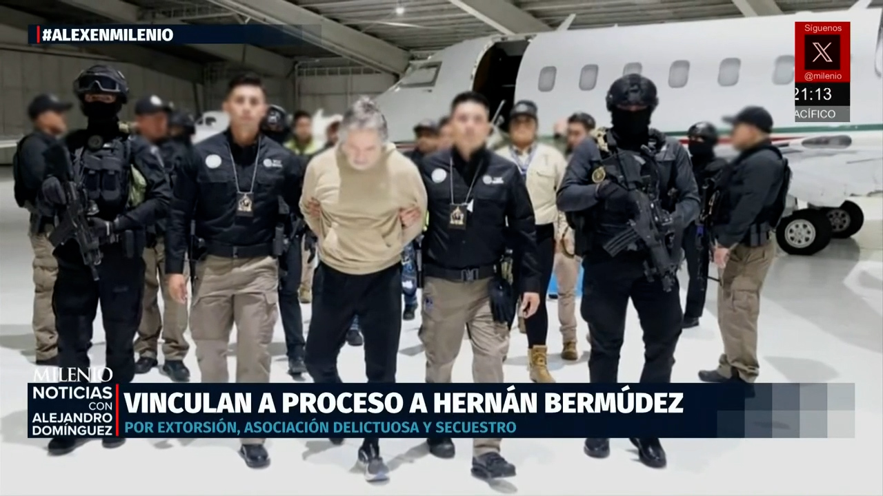 Hernán Bermúdez vinculado a proceso por secuestro y delincuencia organizada