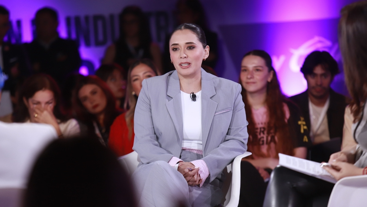 María Fernanda Mora durante su participación en el Foro MT Mujeres (Juan Carlos Bautista)