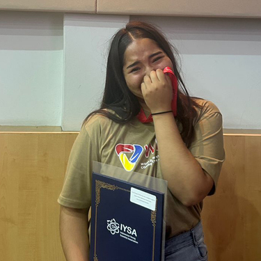 La alumna de Ingeniería Agroindustrial tuvo la oportunidad de presentar su proyecto junto a 173 equipos de 11 países.