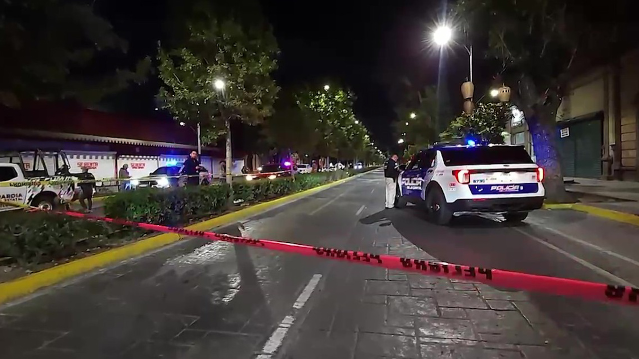 Se registra tiroteo en San Luis Potosí frente al bar Glitter; hay un herido grave