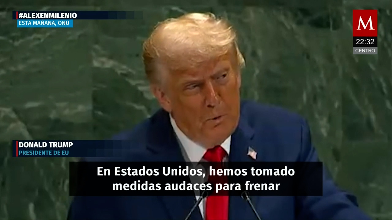 Trump en la ONU critica política de fronteras abiertas y cuestiona propósito del organismo