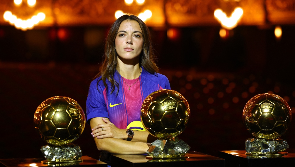 Aitana Bonmatí no se pone de objetivo ganar el cuarto Balón de Oro (Reuters)