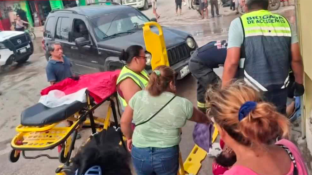 Conductor ofrece 100 mil pesos como perdón por arrollar a vendedora de zacahuil en Tamaulipas