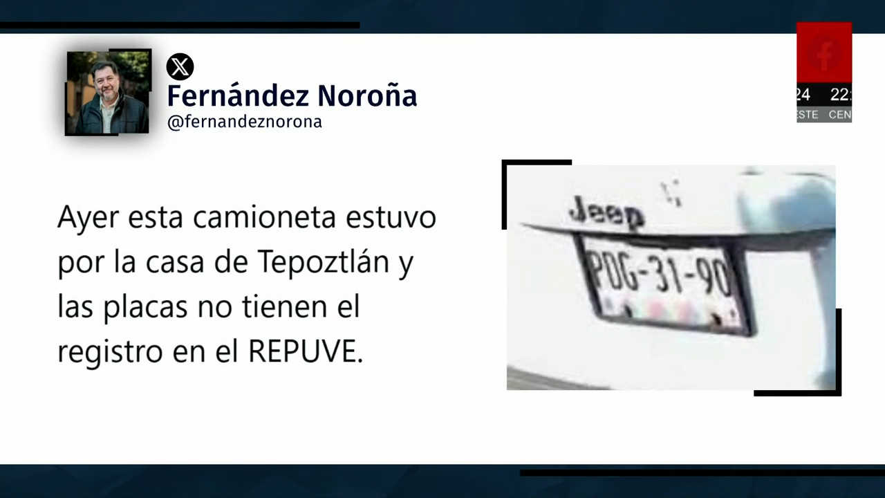 Confusión en Morelos por supuesto robo en casa de Gerardo Fernández Noroña