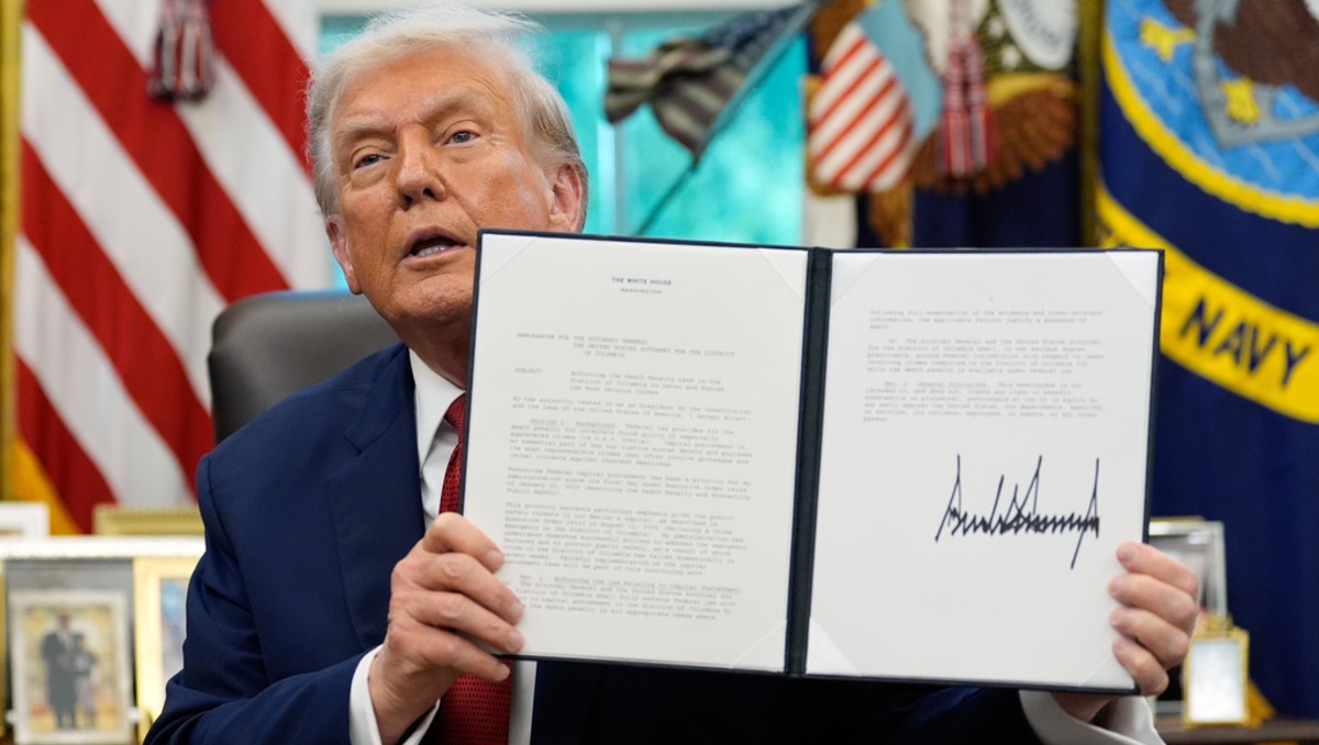 Donald Trump presumió que la distrito capitalino lleva cuatro semanas sin experimentar un asesinato