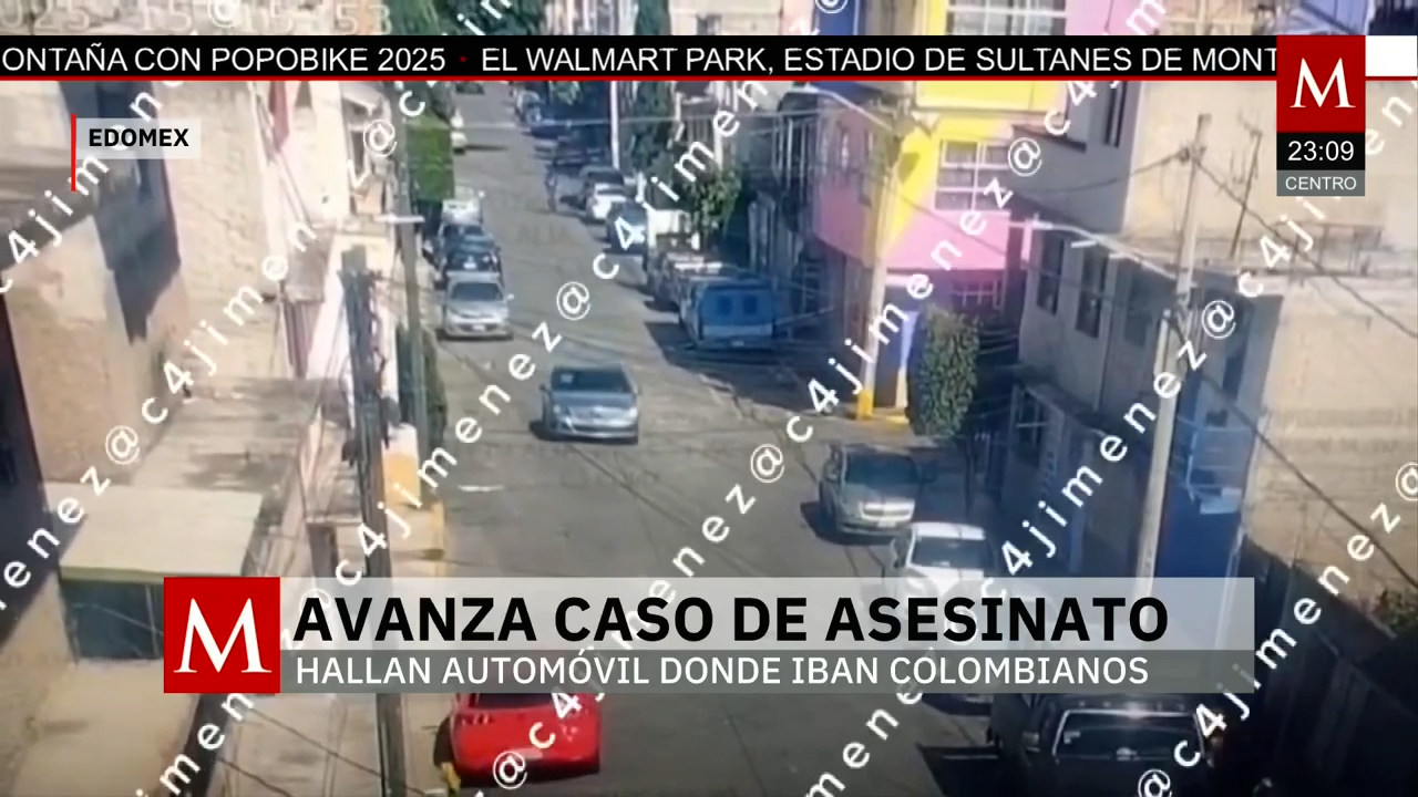 Fiscalía del Edomex localiza vehículo relacionado con homicidio de cantantes colombianos