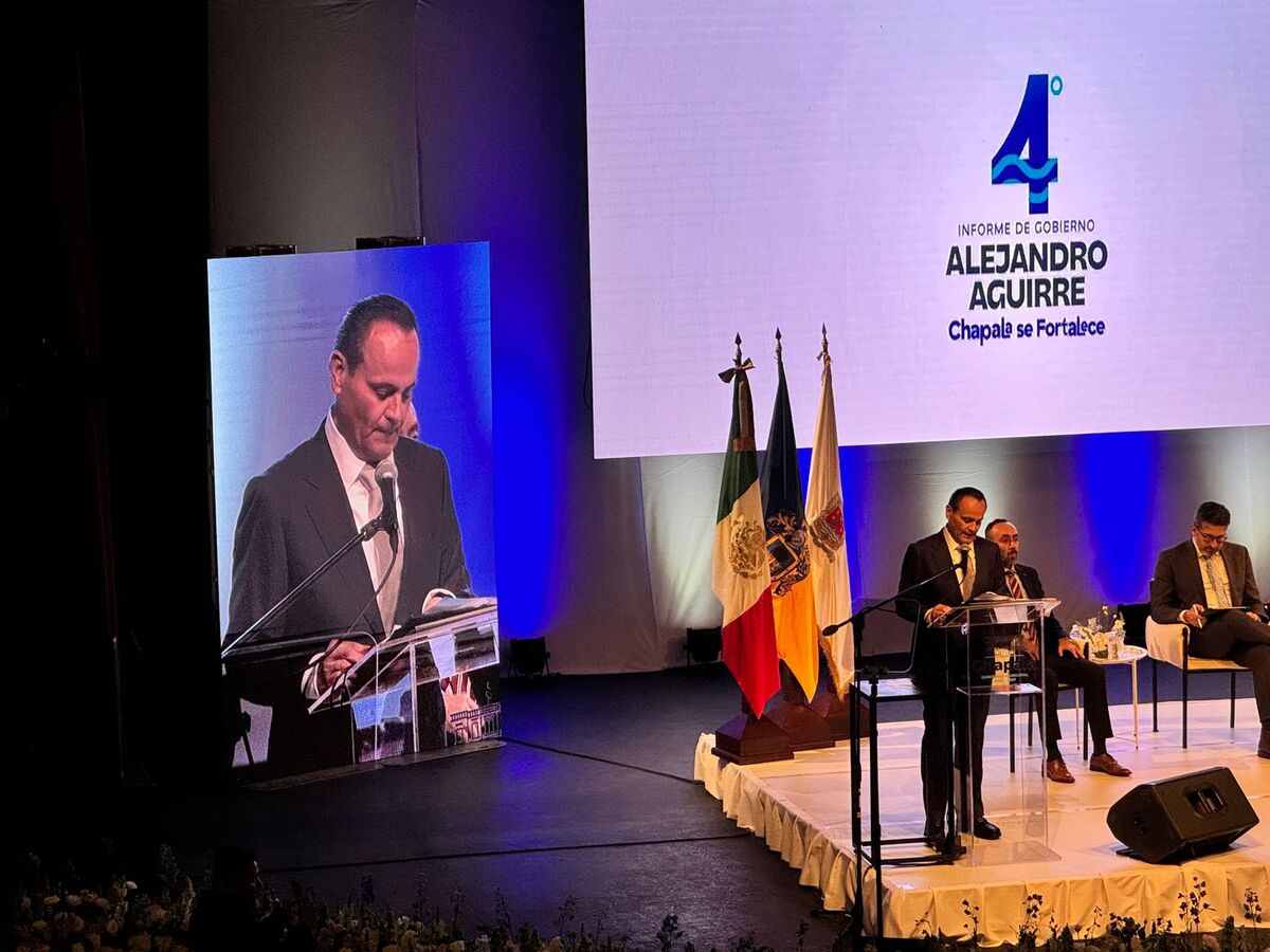 Informe del presidente municipal de Chapala. (Usi Toledo)