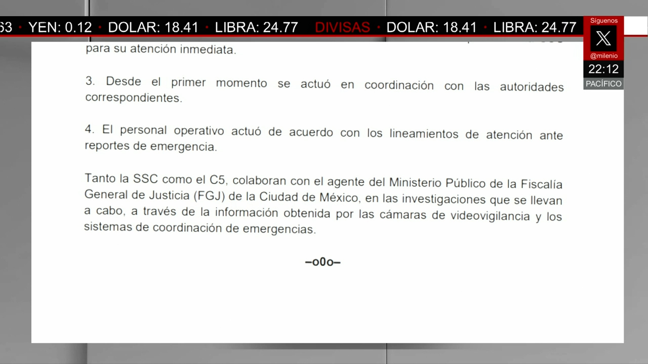 Madre de Lex Ashton alerta a autoridades antes del ataque en CCH Sur