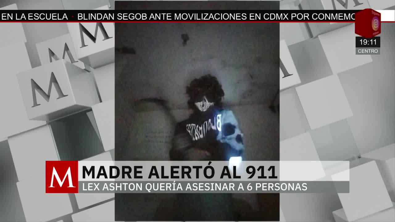 Mamá de Lex Axton alertó que su hijo quería asesinar en CCH | Jaime Núñez, 24 de septiembre de 2025