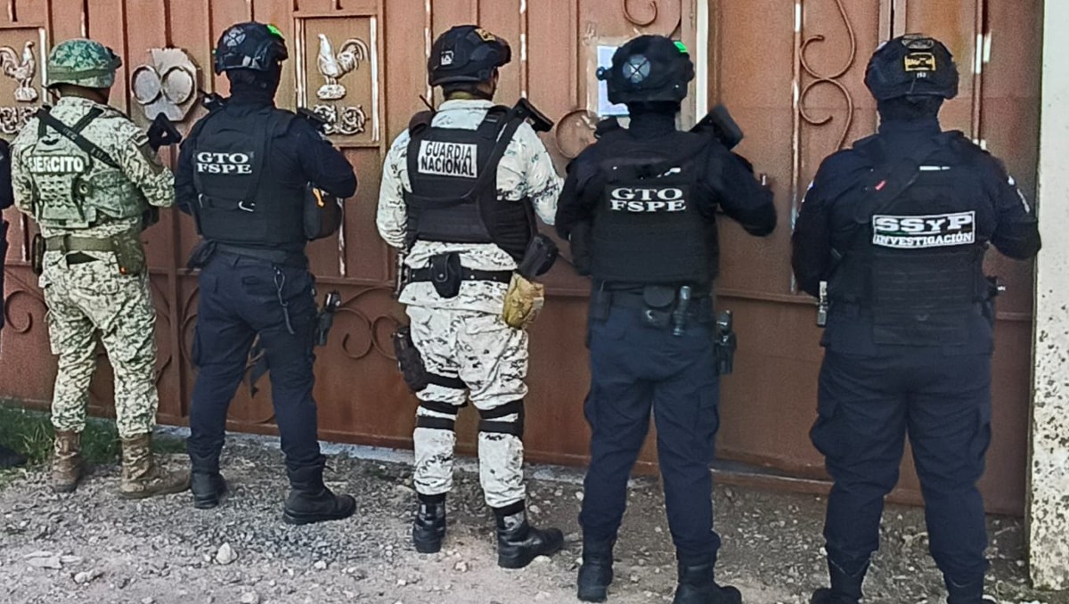 En el operativo participaron las Fuerzas de Seguridad Pública del Estado (FSPE), la Fiscalía General de la República (FGR) y la Guardia Nacional.