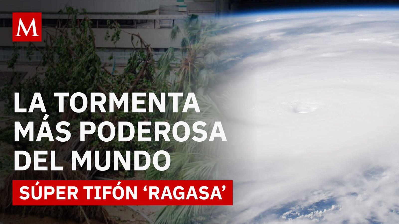 ¿Estamos preparados? 'Ragasa', el tifón más fuerte del año, causa caos en Asia