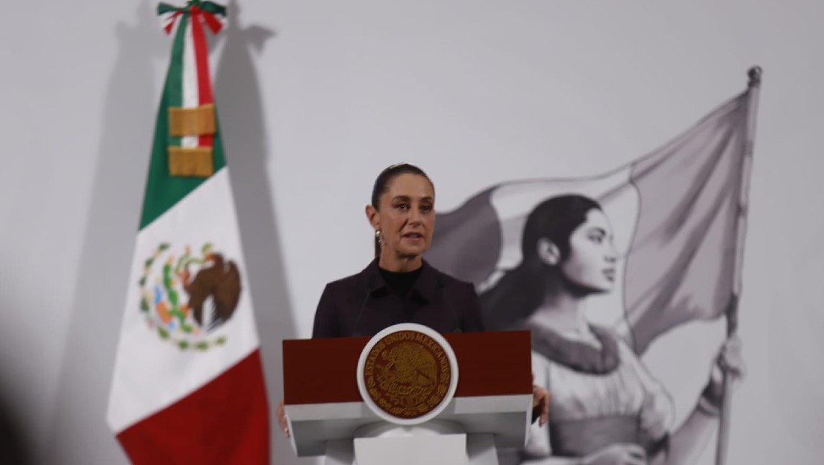 La Presidenta de México dijo que Chico Pardo tiene una buena repurtación. Foto: Juan Carlos Bautista