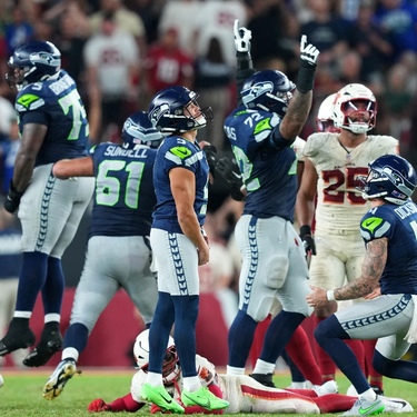 Seahawks vencieron a los Cardinals en la semana 4 de la NFL con un gol de campo agónico del pateador Jason Myers