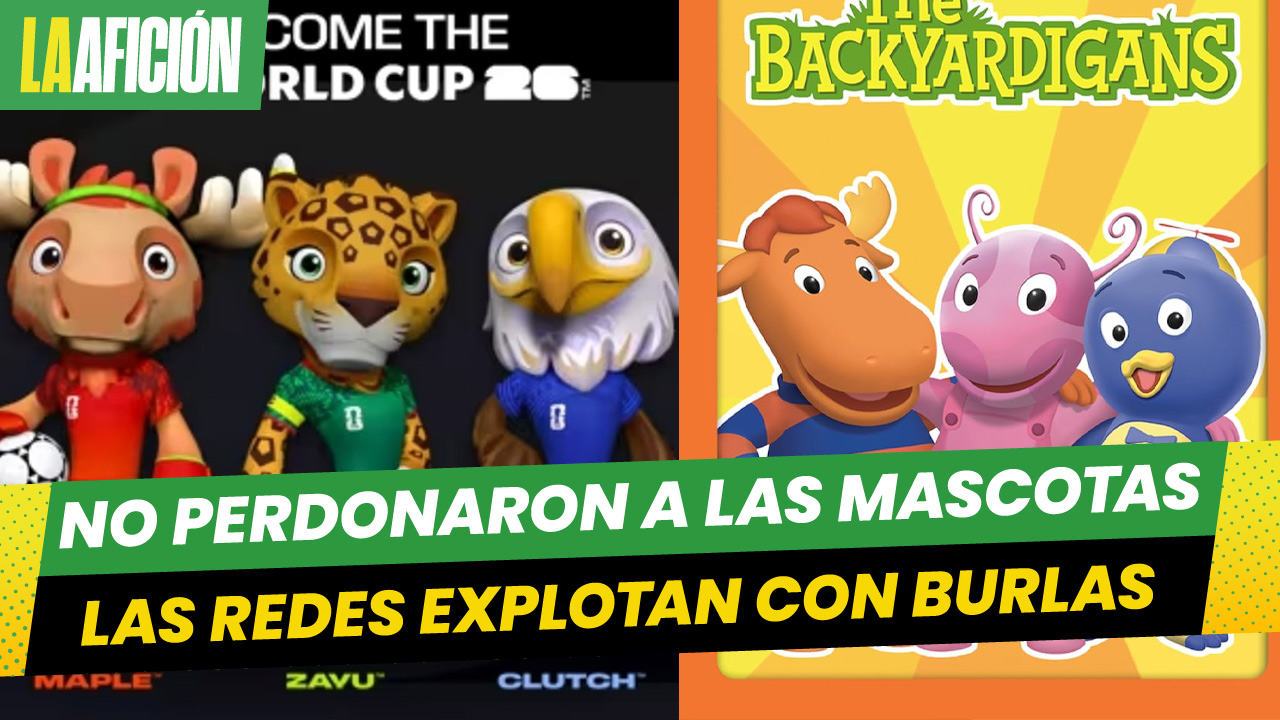 Tunden en redes sociales a las mascotas de la FIFA para el mundial 2026