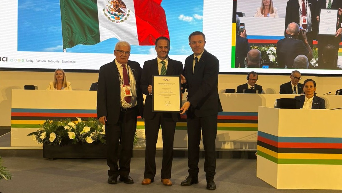 UCI reconoce a la Unión Ciclista de México comandada por Bernardo de la Garza (X @bernardodlgarza)