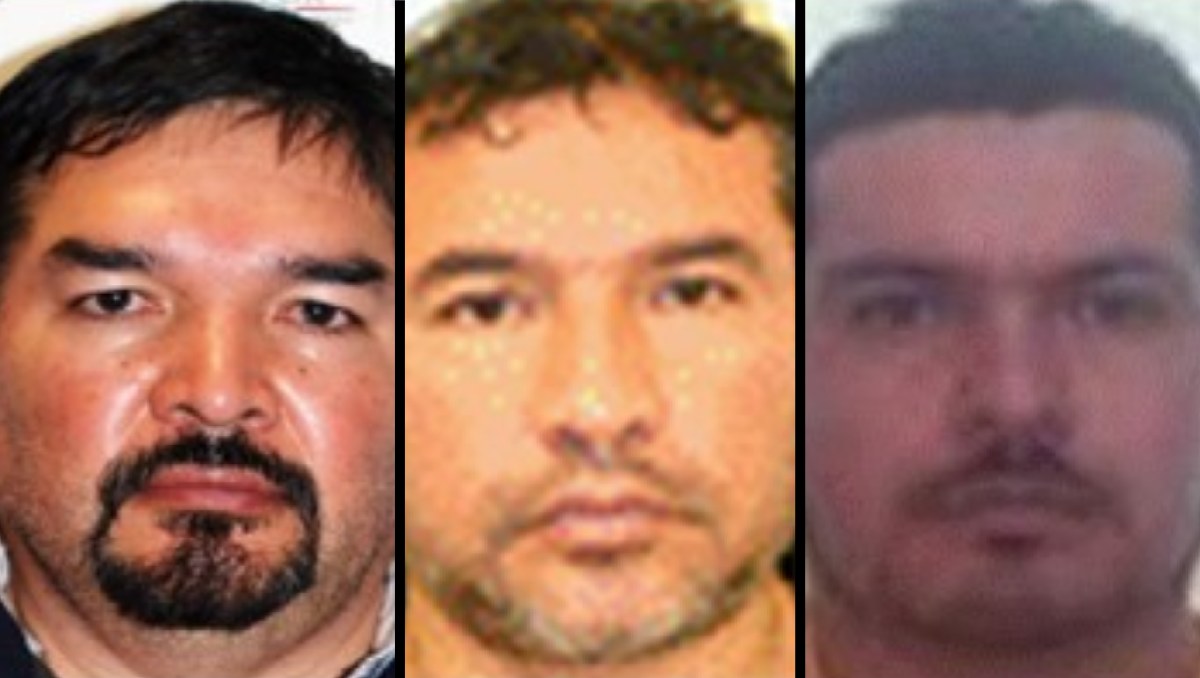 Adán, Sidronio y José Ángel Casarrubias, líderes de Guerreros Unidos | Especial