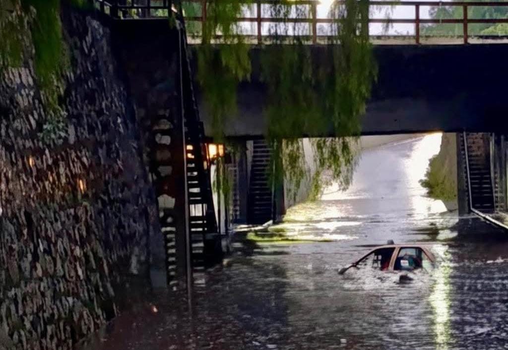 Afectaciones en la región Tula tras fuertes lluvias.