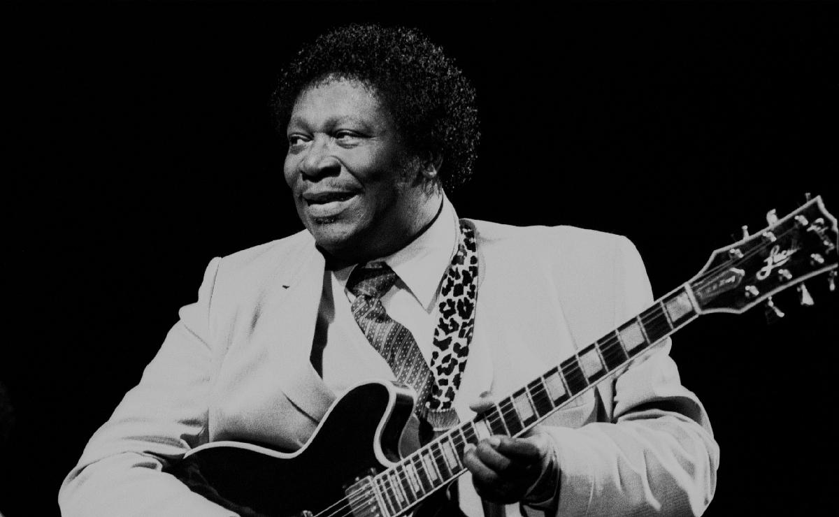 B.B. King en 1985. (Wikimedia Commons)