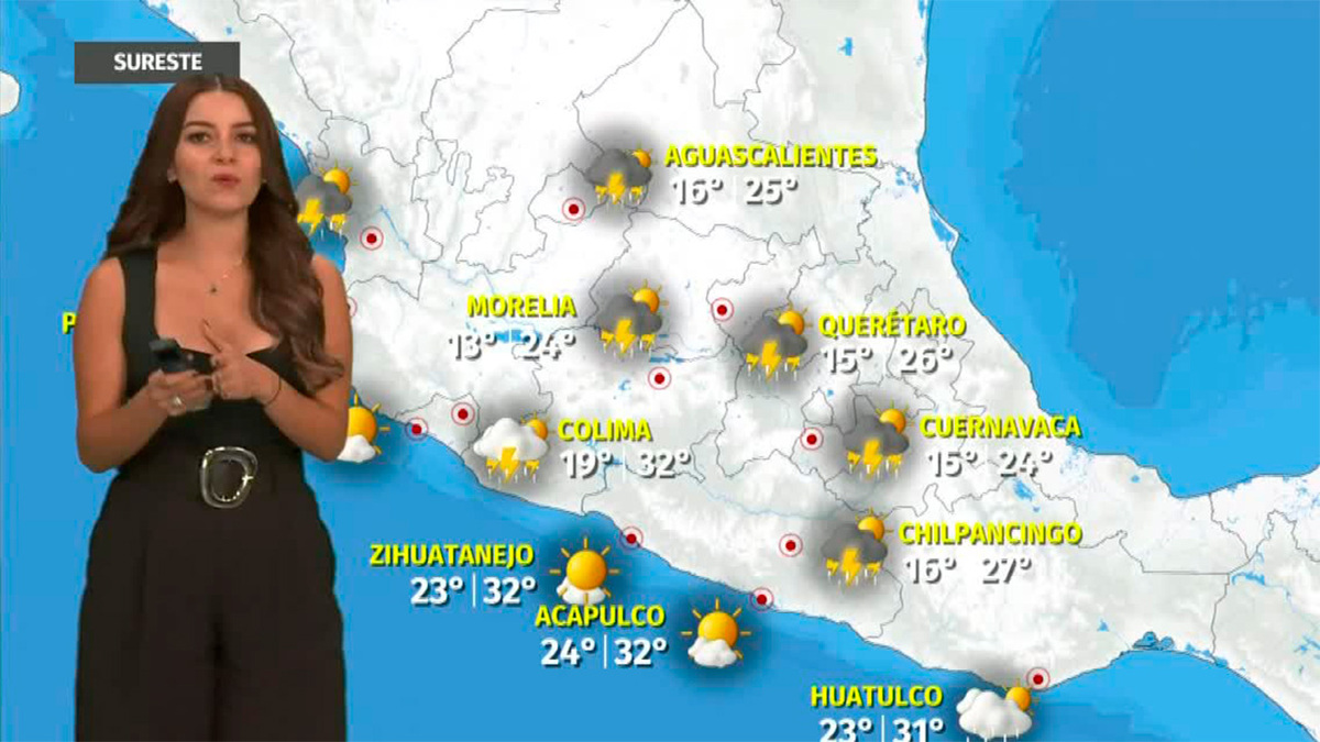 Clima de hoy viernes 26 de septiembre de 2025 | Pronóstico con Sandy Tok