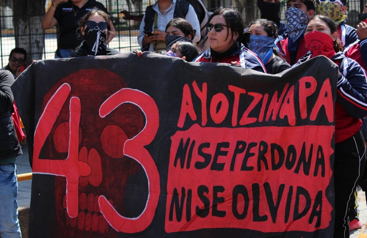 Se conmemoran 11 años de la desaparición de 43 estudiantes normalistas. | Cuartoscuro