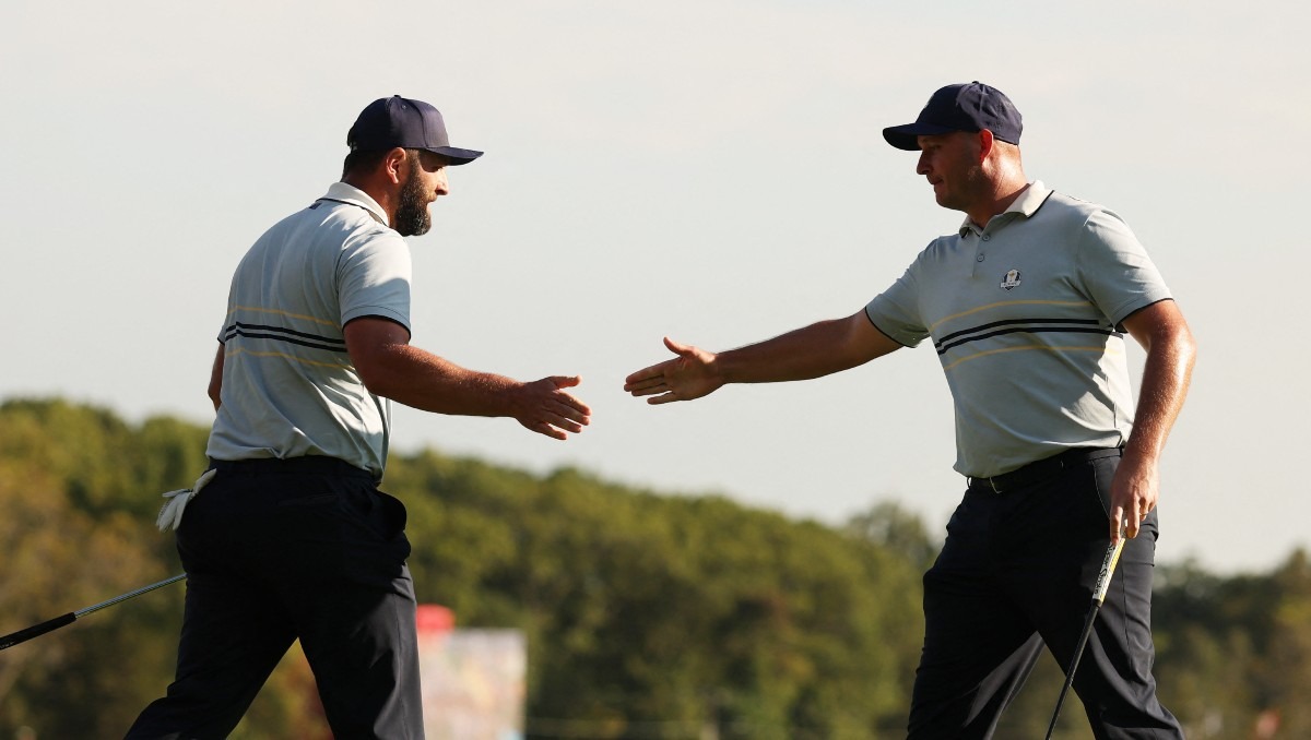 Jon Rahm lidera a Europa en la primera jornada de la Copa Ryder 2025 (Reuters)