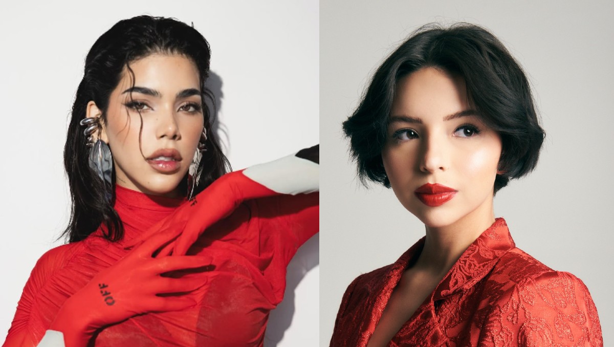 Kenia OS y Ángela Aguilar, famosas cantantes en México. | Archivo y Kenia Os