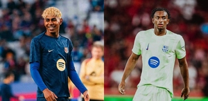 Lamine Yamal y Alejandro Balde apuntan al regreso con el Barcelona; ya entrenan con el equipo.