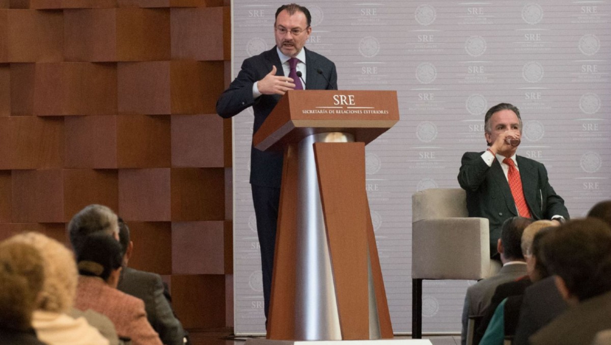 Luis Videgaray, ex canciller mexicano durante el Gobierno de Peña Nieto. | Foto: Cuartoscuro