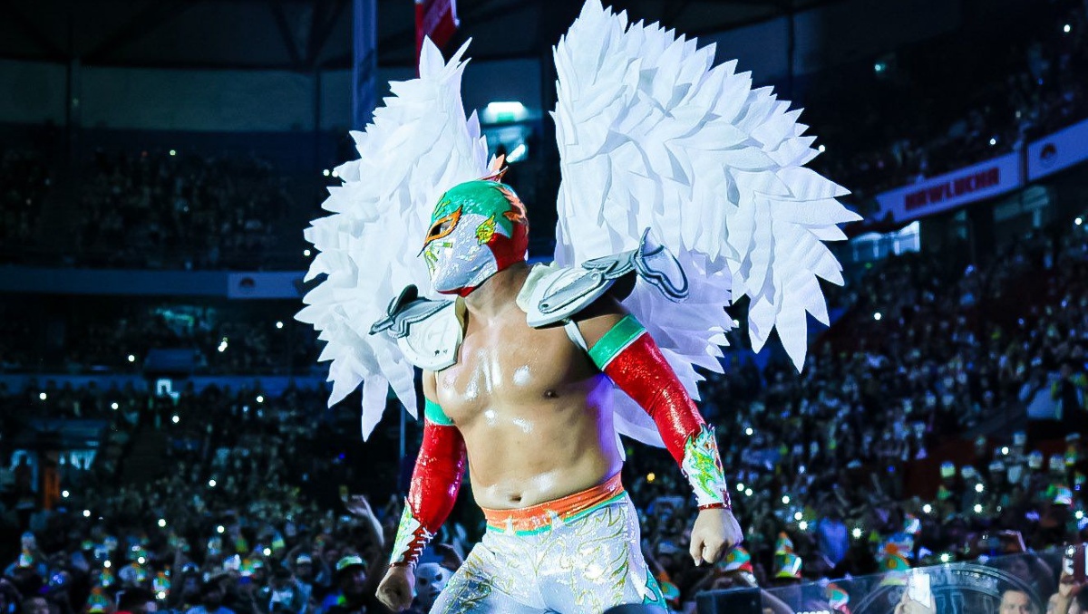 Místico “Hawlucha” derrota a Hechicero “Machamp” en la función especial del CMLL y Pokémon (Cortesía)