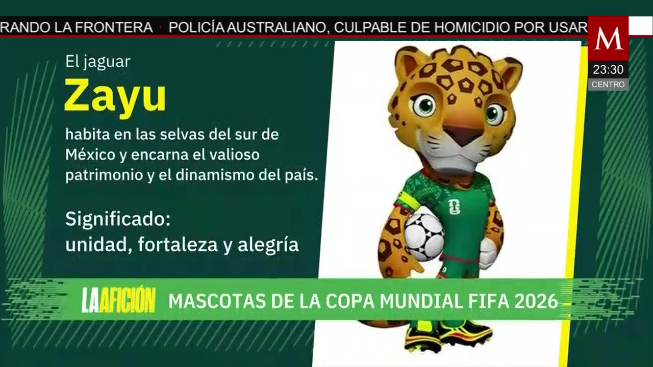 Revelan las mascotas del Mundial 2026 | Milenio Noticias La Afición, 25 de septiembre de 2025