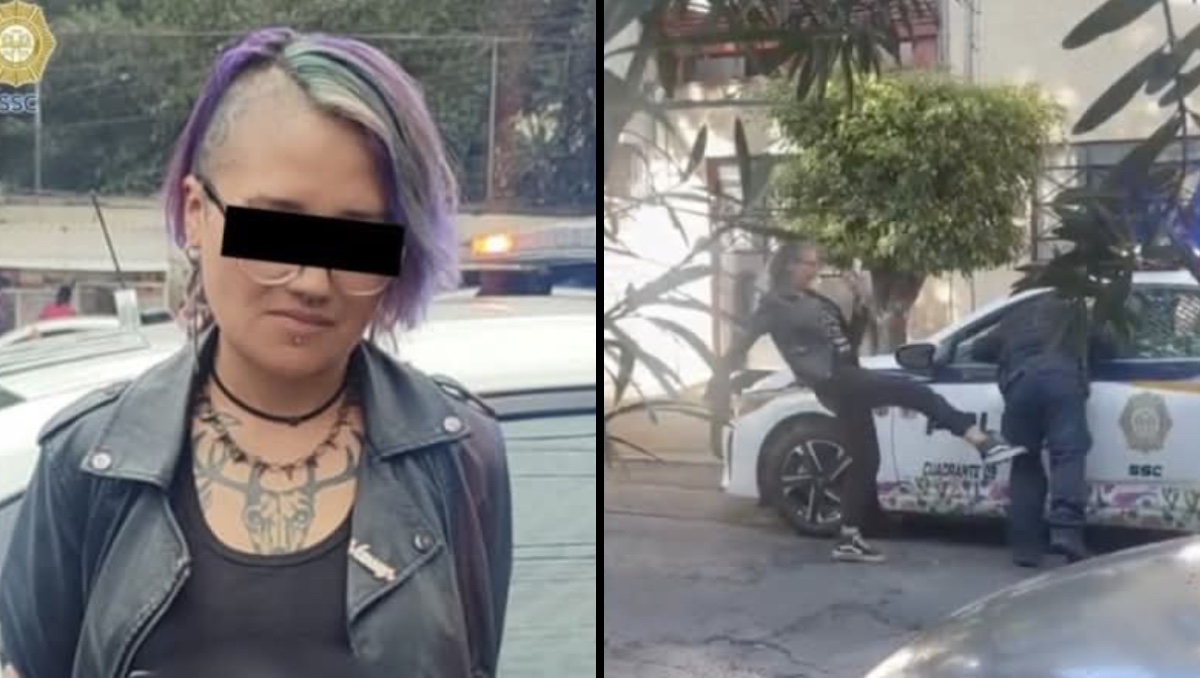 Surge Lady Patadas tras agredir a policía de la Ciudad de México  | ESPECIAL