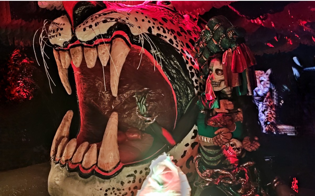 Teocoyohuehualoyan "Lugar donde te comen el corazón los jaguares". Foto: Omar Pardavé