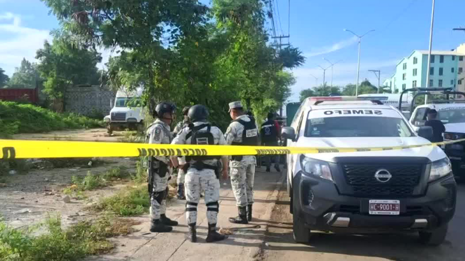 En Guerrero, localizan restos humanos dentro de bolsas negras en un contenedor de basura