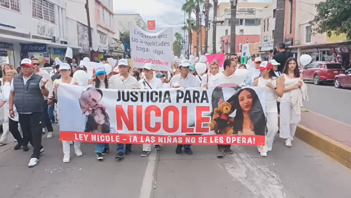 La marcha recorrió la calle 20 de noviembre en Durango. | Especial