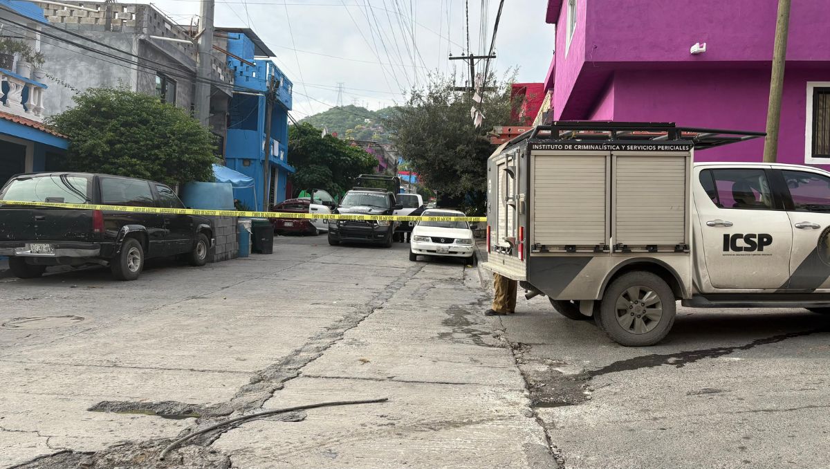 La zona se mantuvo resguardada por elementos de Fuerza Civil. Ángel Mercado