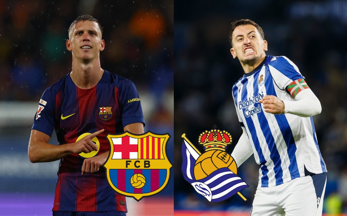 Barcelona vs Real Sociedad HOY. Partido ONLINE de LaLiga 2025 (Reuters/EFE)