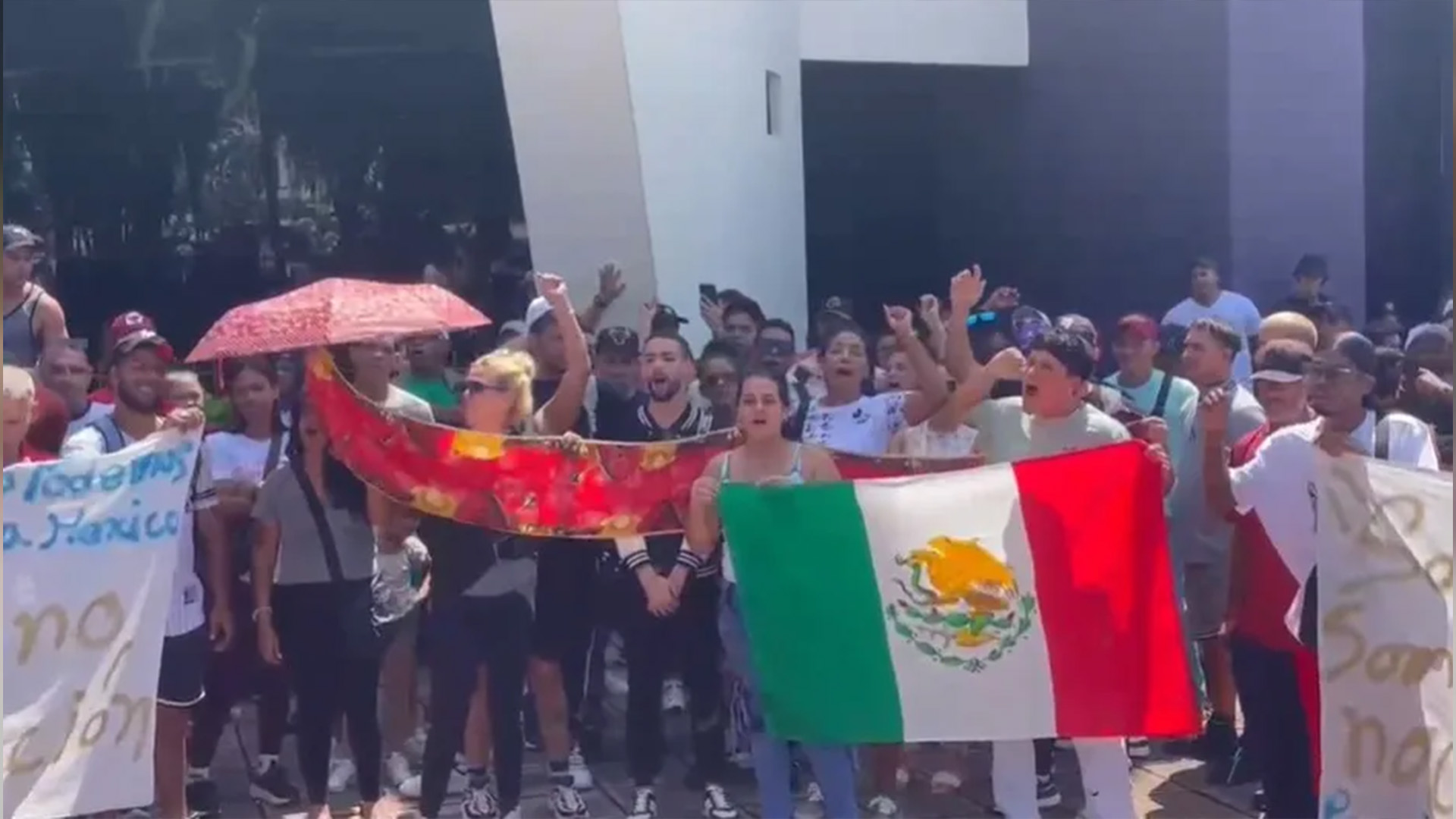 Una nueva caravana migrante anuncia salida desde la frontera sur de México