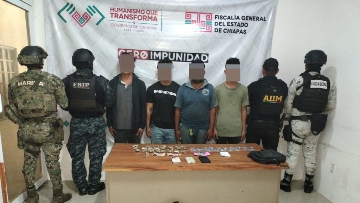Los detenidos quedaron a disposición de las autoridades competentes para determinar su situación jurídica. | Especial