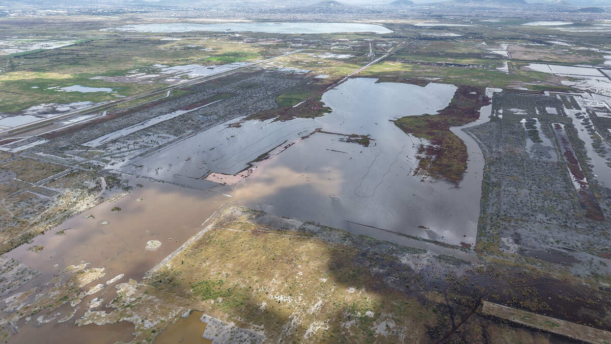 Lago de Texcoco cuenta con 39 millones de metros cúbicos. | Especial