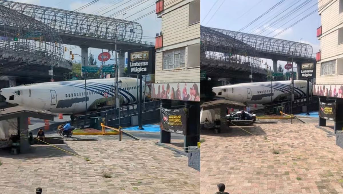 Por qué había un Boeing en Periférico. | ESPECIAL