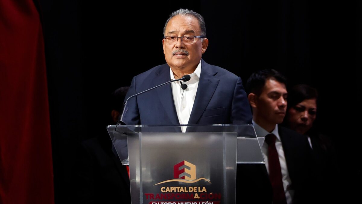 El alcalde morenistas presentó su primer informe de gobierno en su segundo periodo al frente de Escobedo. | Jorge López.