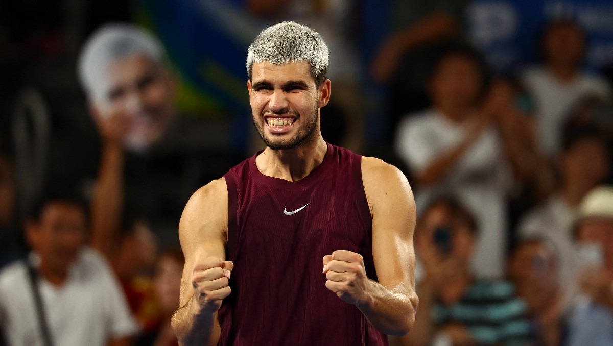 Alcaraz derrota a Rudd y se clasifica a la final del Abierto de Japón (Reuters)