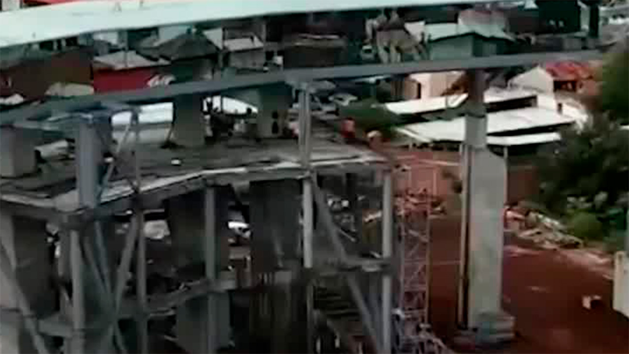 Anuncian un avance del 91.7% en el Teleférico de Uruapan, Michoacán