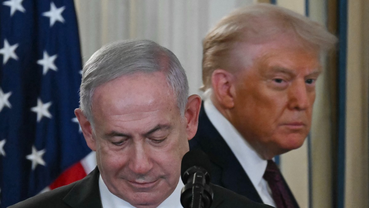 Benjamín Netanyahu se reunió con Donald Trump en la Casa Blanca. | AFP