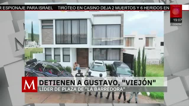 Capturan a 'El Viejón', líder de plaza de 'La Barredora' | Jaime Núñez, 29 de septiembre de 2025