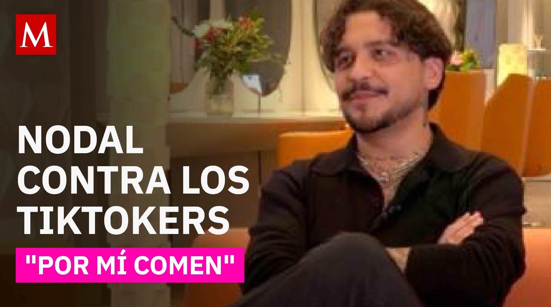 Christian Nodal arremete contra tiktokers que hablan de sus polémicas en los videos
