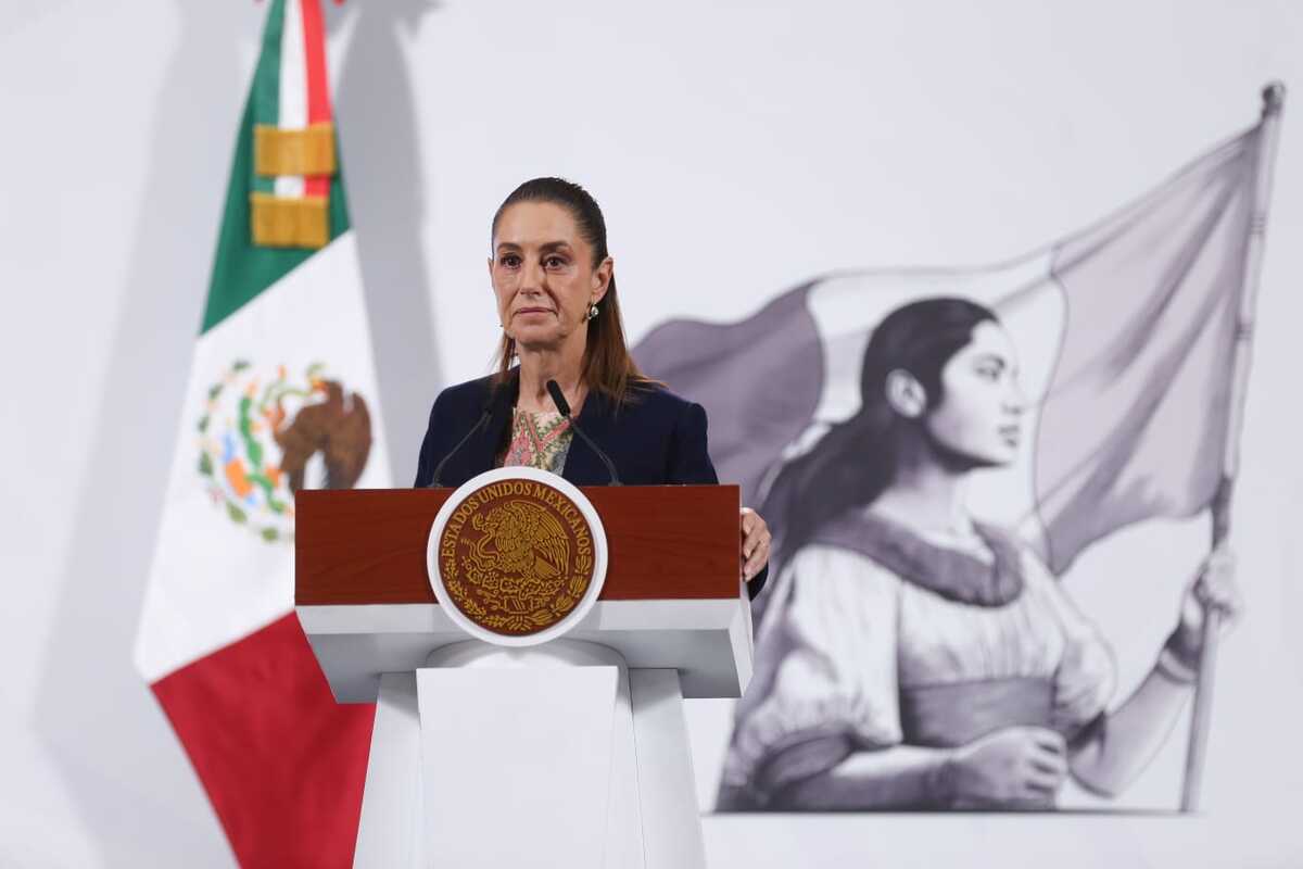 Claudia Sheinbaum celebró que hay una nueva visión en el combate al tráfico de armas. | Araceli López