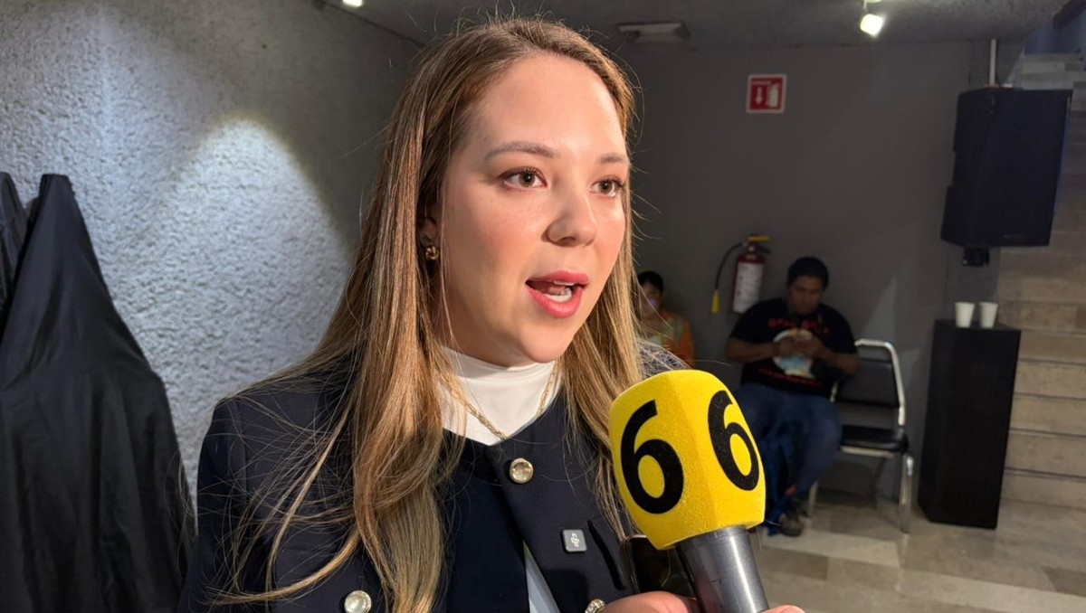 La coordinadora del Partido Verde, Claudia Chapa. Foto: Luis Guera