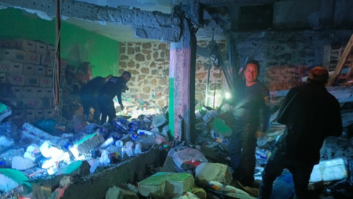 Explosión de pirotecnia en Huehuetlán El Grande | Especial
