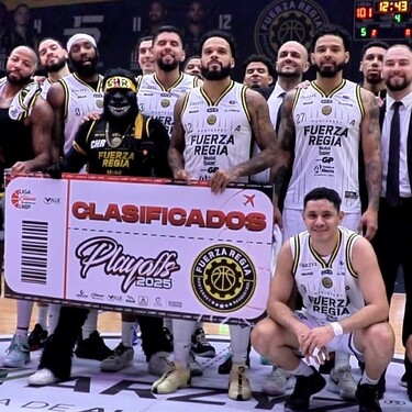 Fuerza Regia clasifica de forma directa a los playoffs de la Liga Nacional de Baloncesto Profesional 2025
